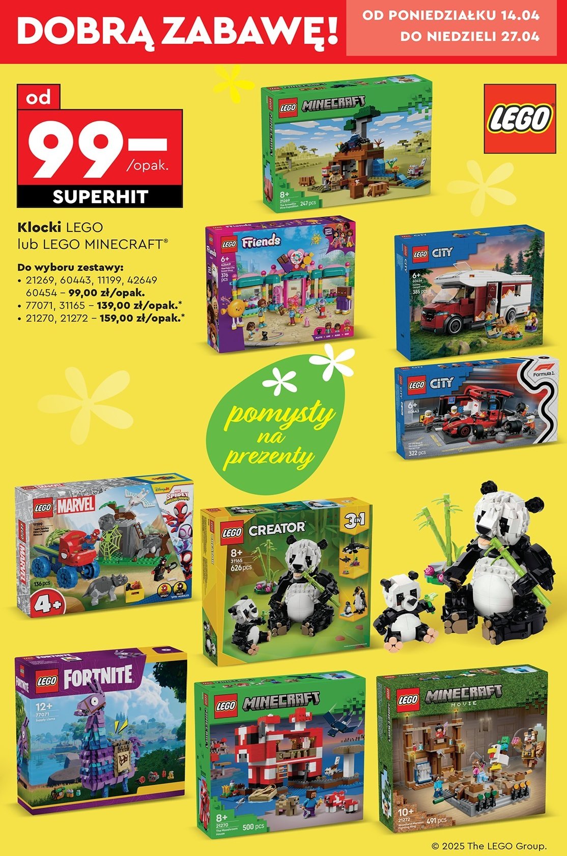 Klocki 21269 Lego minecraft promocja w Biedronka