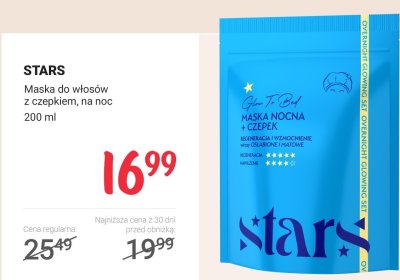 Maska do włosów z czepkiem, na noc promocja w Rossmann