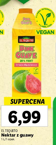 Nektar z guawy El tequito promocja