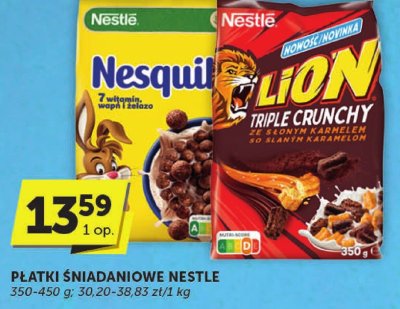 P艂atki 艣niadaniowe Nestle corn flakes choco Corn flakes (nestle) promocja w ABC