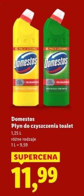 Płyn do czyszczenia WC różne rodzaje promocja w Lidl