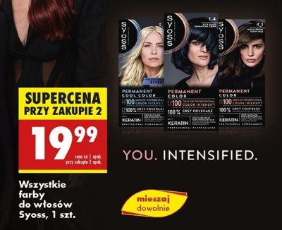 Farba do włosów 4.1 Syoss professional performance promocja