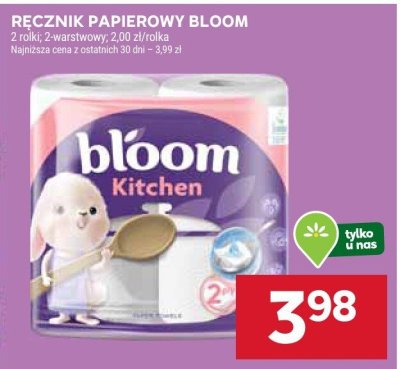 Ręcznik papierowy bloom kitchen promocja w Stokrotka