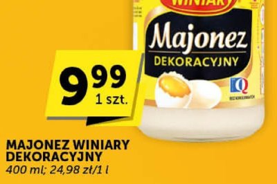 Majonez Winiary - Dekoracyjny promocja w Euro Sklep