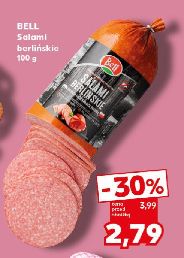 Salami berlińskie Bell polska promocja