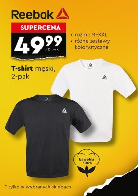 T-shirt męski 2-pak promocja w Biedronka
