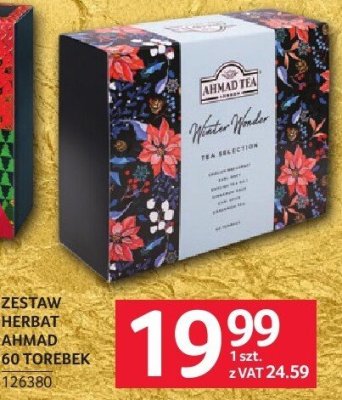 Zestaw herbat AHMAD 60 torebek promocja w Selgros