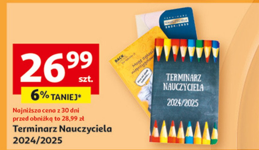 Terminarz nauczyciela promocja