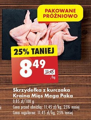 Skrzydełka z kurczaka Kraina mięsa promocja