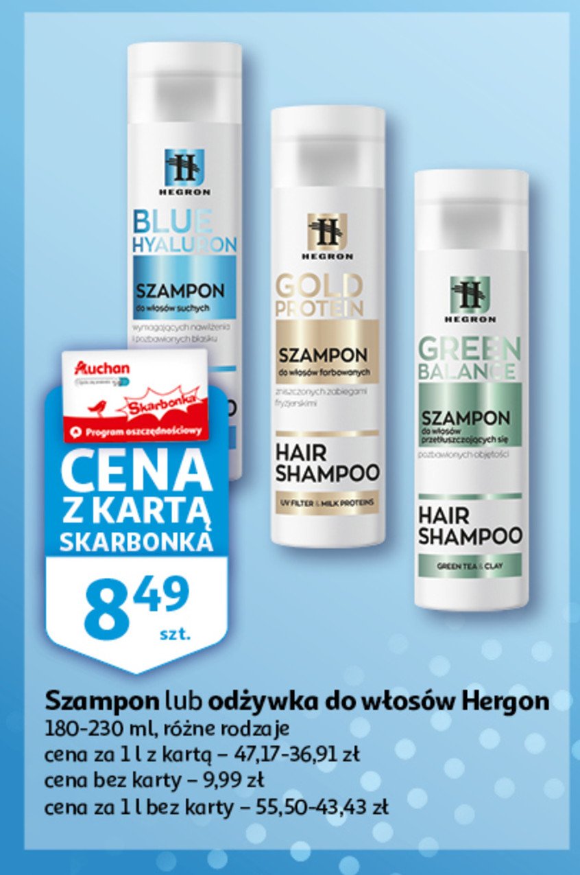 Od偶ywka gold protein Hegron promocja