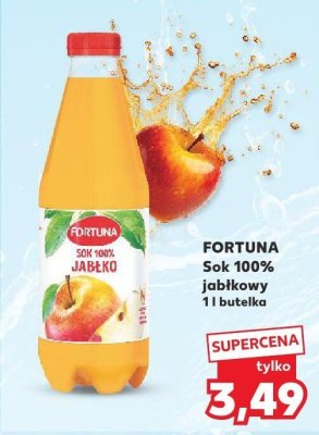 Sok 100% jabłkowy promocja w Kaufland