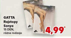 Rajstopy 15 den sonya Gatta promocja w Kaufland