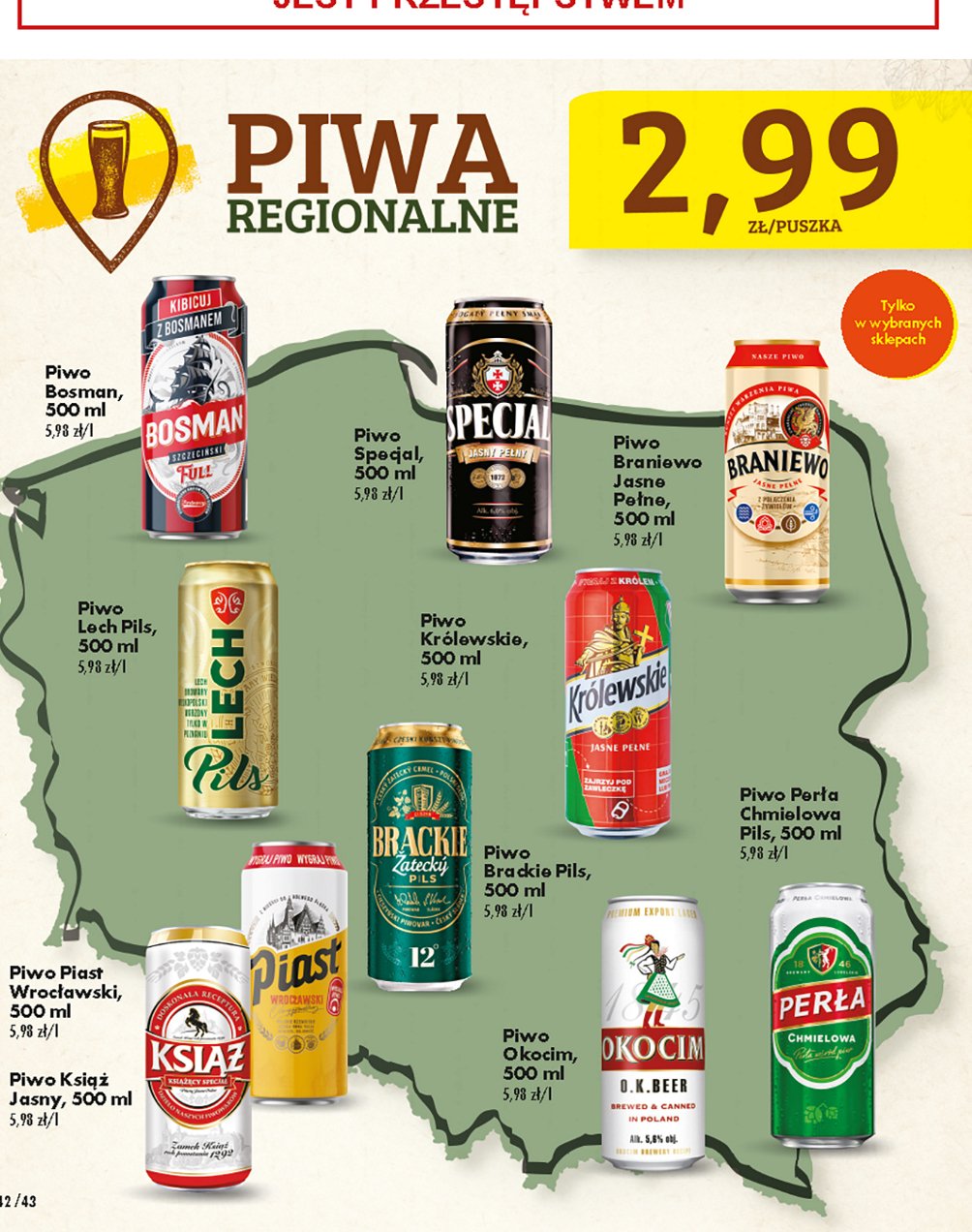 Piwo BRACKIE 1846 promocja