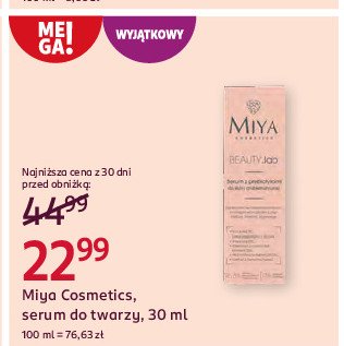 Serum z prebiotykami do skóry problematycznej Miya beauty.lab Miya cosmetics promocja w Rossmann