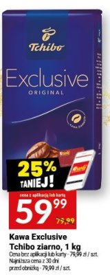Kawa Exclusive Tchibo ziarno promocja w Twój Market
