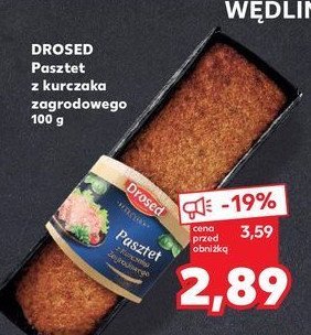 Pasztet z kurczaka zagrodowego Drosed promocja