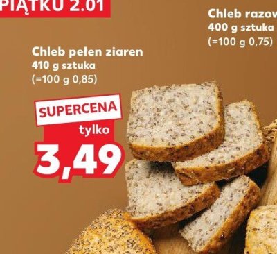 Chleb pełen ziaren promocja w Kaufland