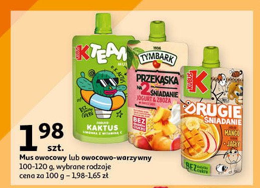 Przekąska jogurt & zboża z brzoskwinią promocja