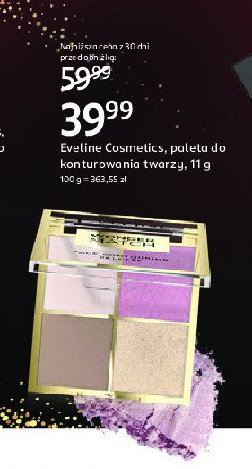 Paleta do konturowania Eveline wonder match promocja