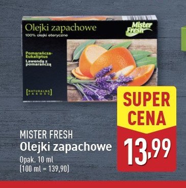 Olejki zapachowe pomarańcza-cytryna Mister fresh promocja