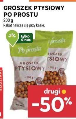 Groszek ptysiowy po prostu promocja w Stokrotka
