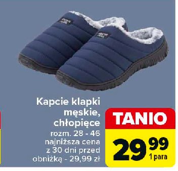 Kapcie chłopięce promocja