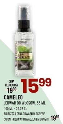 Jedwab Cameleo do włosów, 55 ml promocja w Drogerie Natura