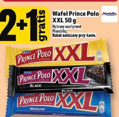 Wafel Prince Polo XXL 50 g promocja w TOPAZ