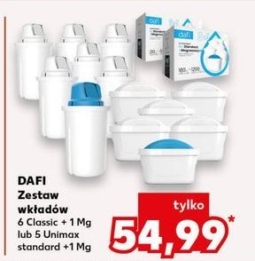 Wkłady filtrujące classic Dafi promocja w Kaufland