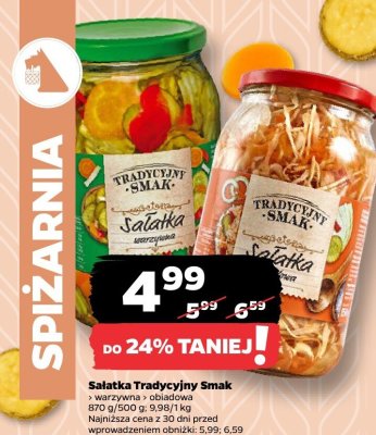 Sałatka obiadowa promocja w Netto