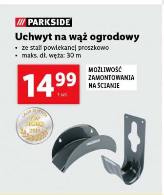 Uchwyt na wąż ogrodowy Parkside promocja