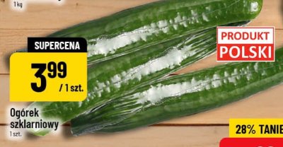 Ogórek szklarniowy promocja w POLOmarket