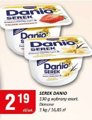 Serek DANIO promocja w Chorten
