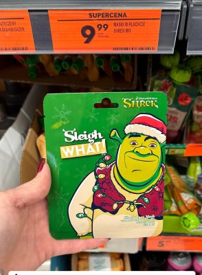 Maseczka do twarzy Shrek Mix promocja w Biedronka