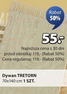 Dywan TRETORN promocja w Jysk
