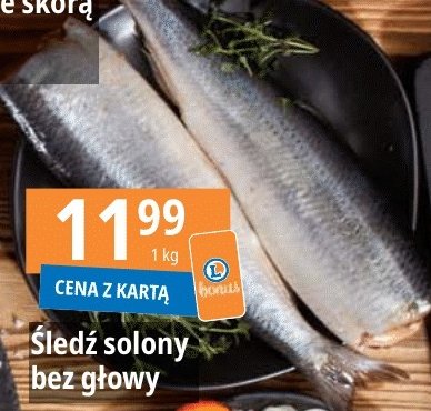 Śledź solony promocja