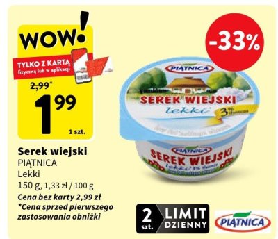 Ser promocja w Intermarche