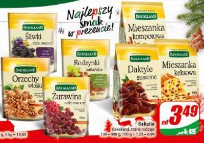 Orzechy włoskie Bakalland promocja