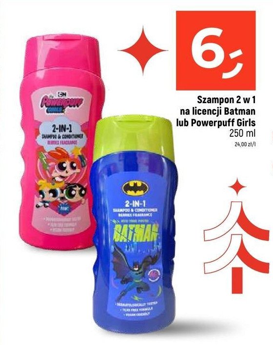 Szampon 2w1 batman promocja