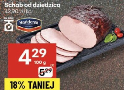 Schab od dziedzica Handerek promocja w Delikatesy Centrum