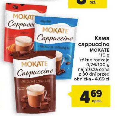 Cappuccino classic Mokate cappuccino promocja