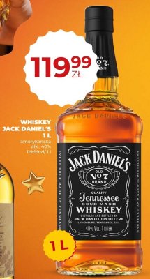 Whiskey Jack Daniel's 1L promocja w Duży Ben
