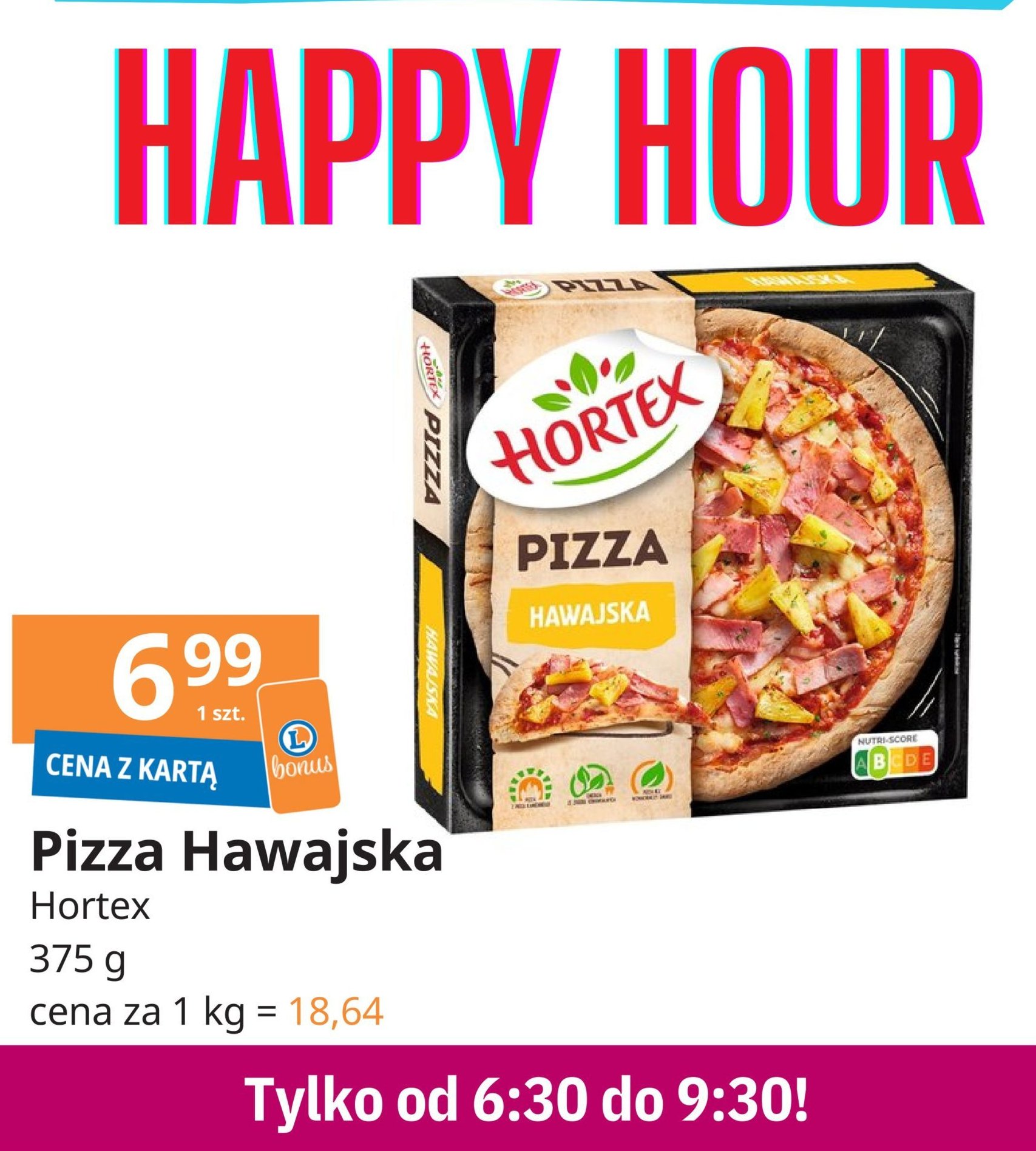 Pizza hawajska Hortex promocja
