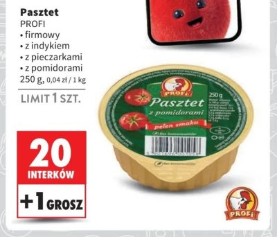 Pasztet z drobiem i pieczarkami Profi wielkopolski promocja