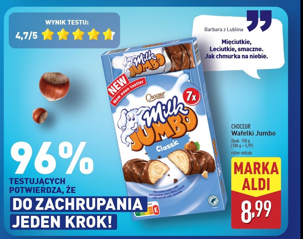 Wafelki jumbo Choceur promocja