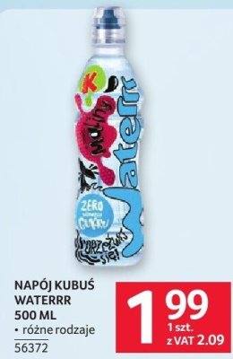 Napój Kubuś Waterrr 500 ml różne rodzaje promocja w Selgros