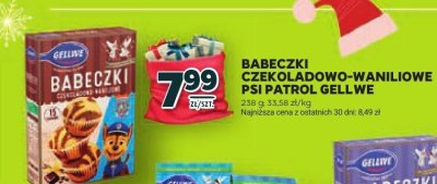 Babeczki czekoladowo-waniliowe Psi Patrol Gellwe promocja w Stokrotka