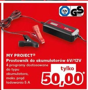 Prostownik 6/12 v K-classic myproject promocja w Kaufland