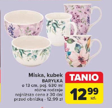 Miska baryłka 13 cm promocja