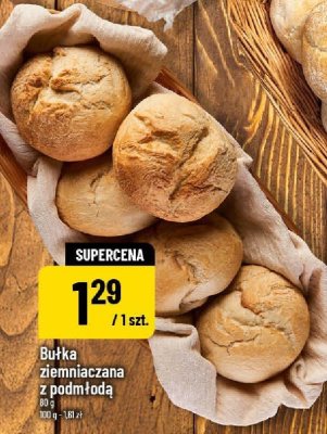 Bułka ziemniaczana z podmiotą promocja w POLOmarket